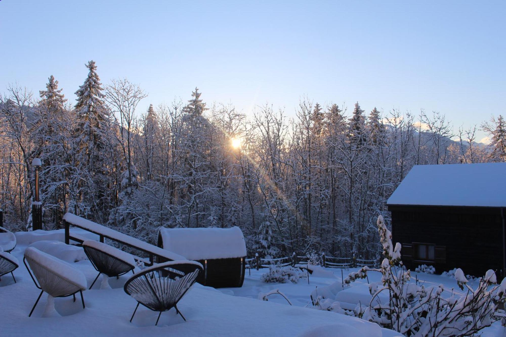 Les Chalets De Ludran Viuz-en-Sallaz Екстер'єр фото